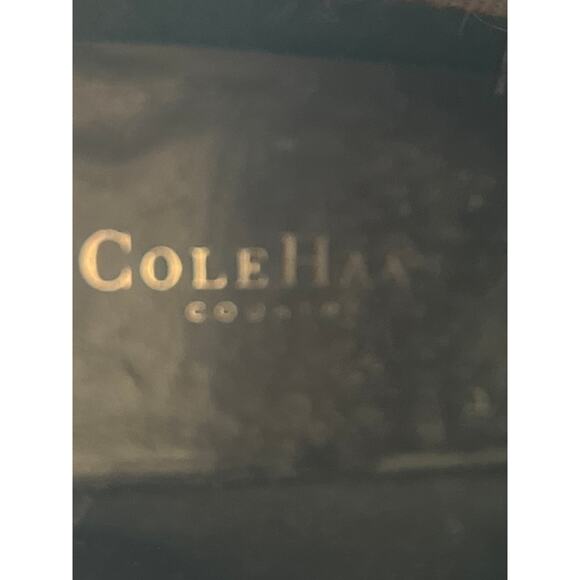 COLE HAAN Country Brown
Leather Block Heel Ankle Boots
Y2K Size 9B Pull On - Picture 8 of 9